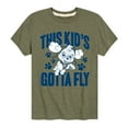 thumbnail image 1 of Paw Patrol - This Kid's Gotta Fly - Toddler And Youth Short Sleeve Graphic T-Shirt, 1 of 6