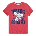 thumbnail image 1 of Paw Patrol - This Kid's Gotta Fly - Toddler And Youth Short Sleeve Graphic T-Shirt, 1 of 6