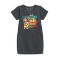 thumbnail image 1 of Paw Patrol - Time To Embark On Adventure - Toddler & Youth Girls Fleece Dress, 1 of 5