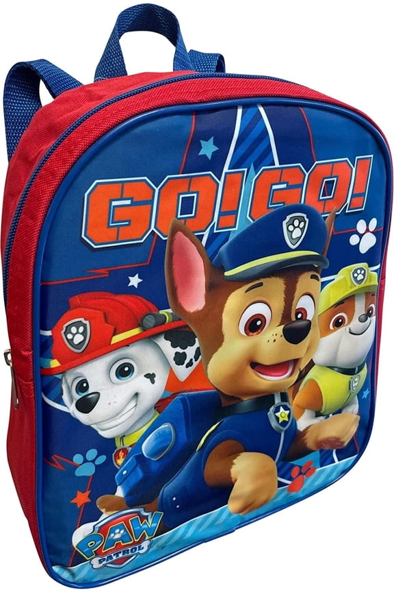 Paw Patrol Toddle Boy 12 Inch Mini Backpack Red-Blue