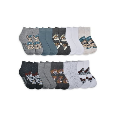 Character Toddler Ankle Socks, 10-Pack, Sizes 12M-5T
