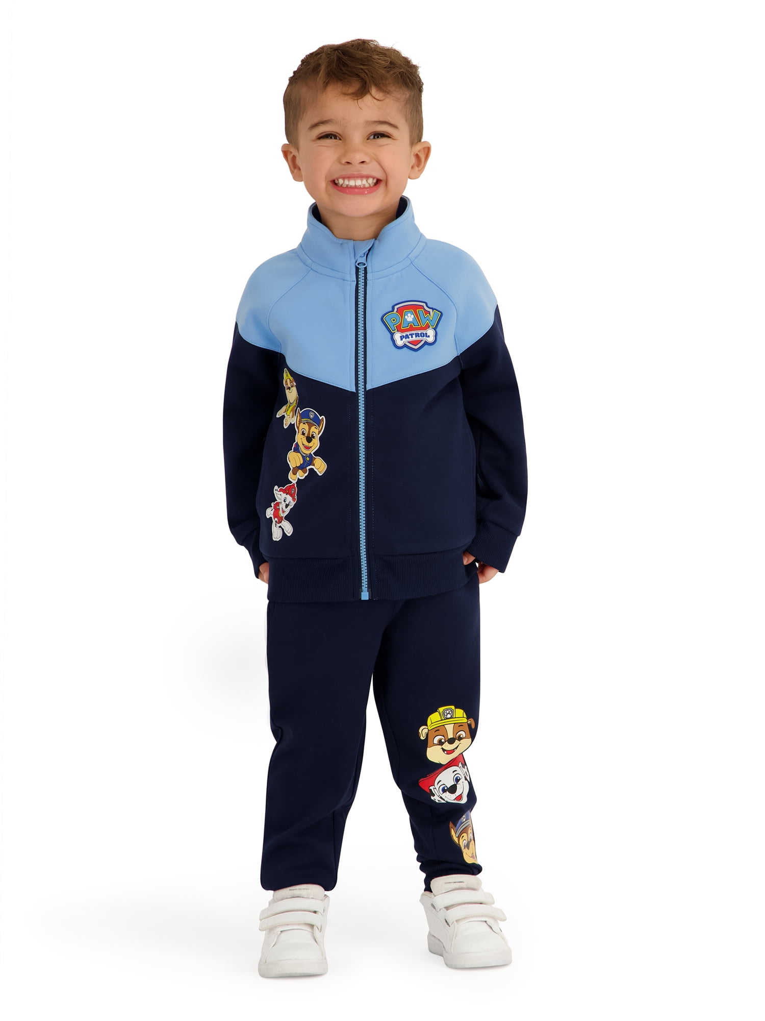 Paw Patrol Toddler Boy 2pc Active Jacket and Pant Set, Sizes 12 Months - 5T