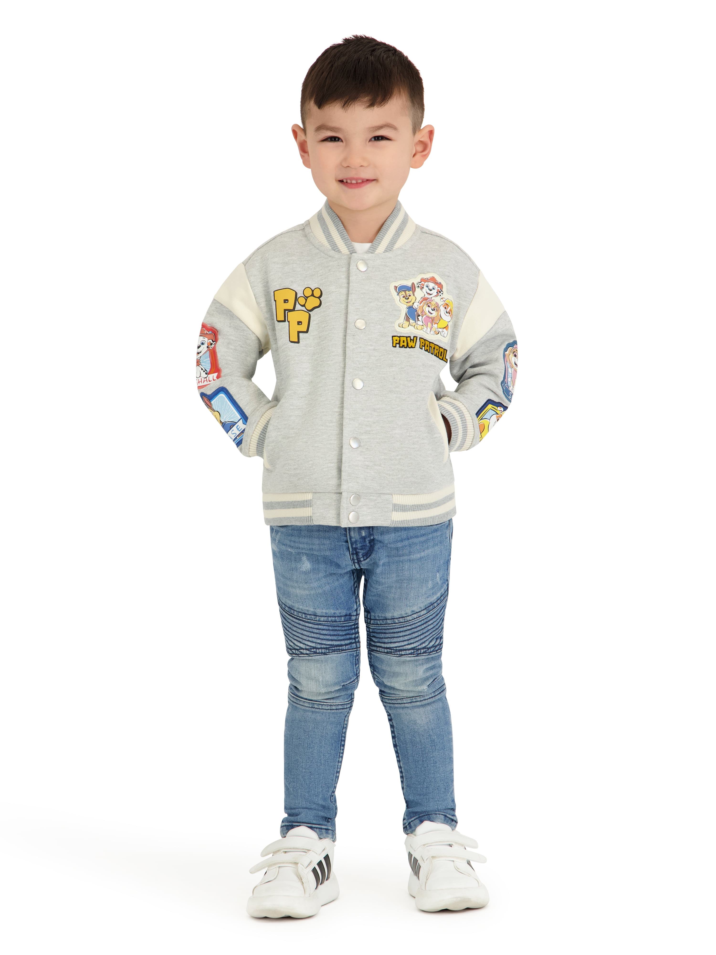Paw Patrol Toddler Boy Bomber Jacket, Sizes 12M-5T