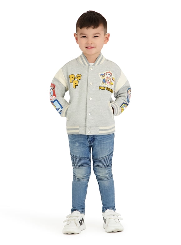 Paw Patrol Toddler Boy Bomber Jacket, Sizes 12M-5T