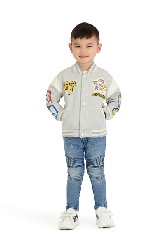Paw Patrol Toddler Boy Bomber Jacket, Sizes 12M-5T