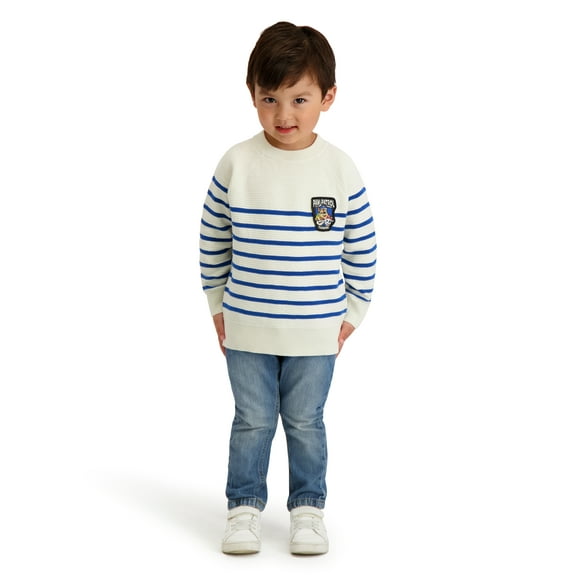 Paw Patrol Toddler Boy Long Sleeve Raglan Sweater, Sizes 12M-5T