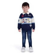 Paw Patrol Toddler Boy Long Sleeve Rugby Shirt, Sizes 12M-5T
