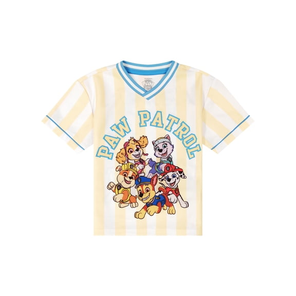 Paw Patrol Toddler Boy Short Sleeve Jersey, Sizes 12 Months-5T