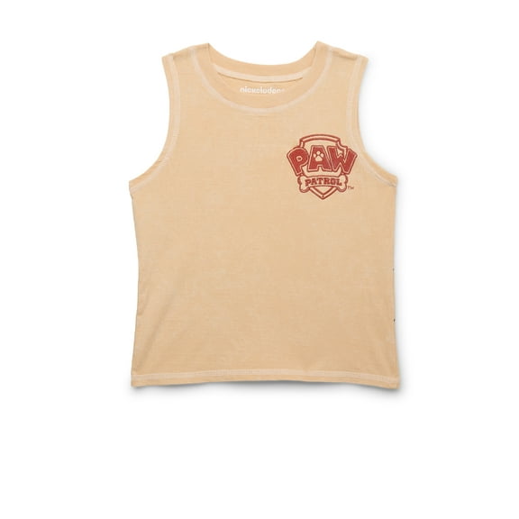 Paw Patrol Toddler Boy Tank Top with Front & Back Graphics, Sizes 12 Months-5T