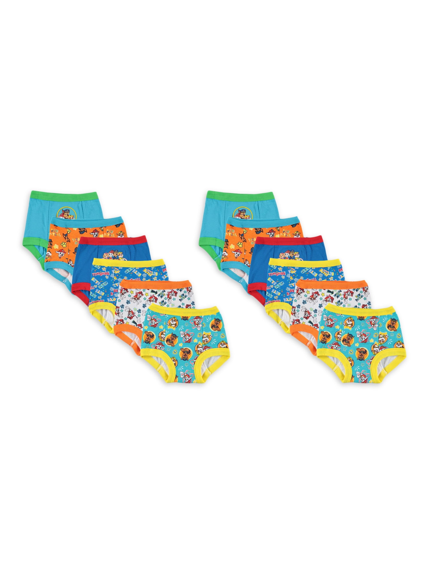 Paw Patrol Toddler Boy Training Underwear, 12Pack, Sizes 18M4T