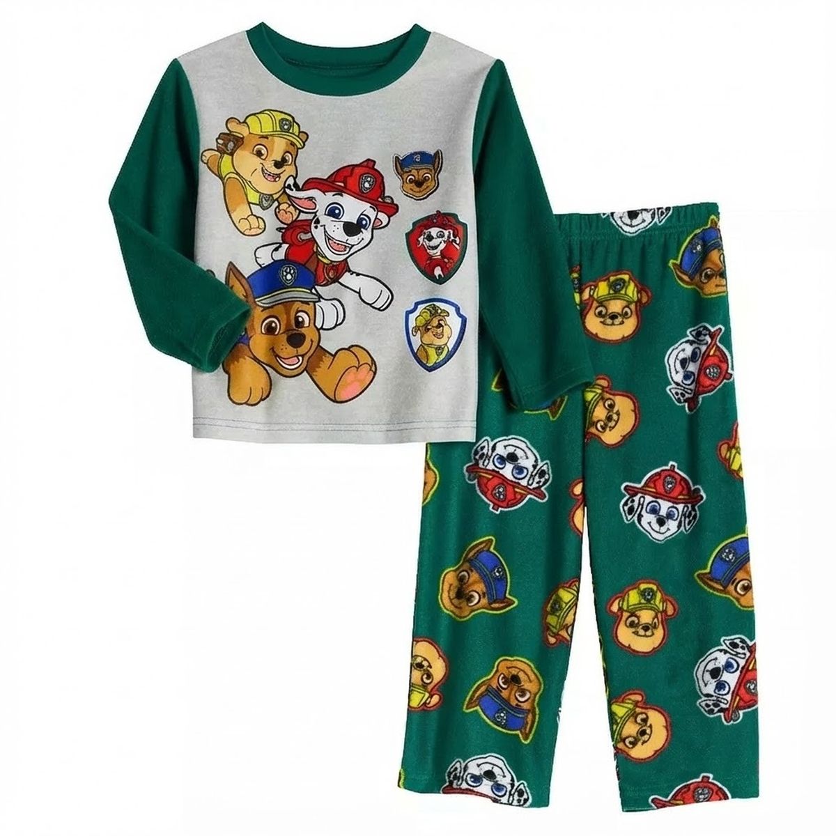 Paw Patrol Toddler Girls 4T Halloween Pajama Set – Skye, Rubble, Marshall Long Sleeve Cotton PJs