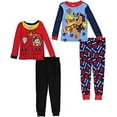 thumbnail image 1 of Paw Patrol Toddler Boys 4 Piece Cotton Pajamas Set (4t) ?, 1 of 1