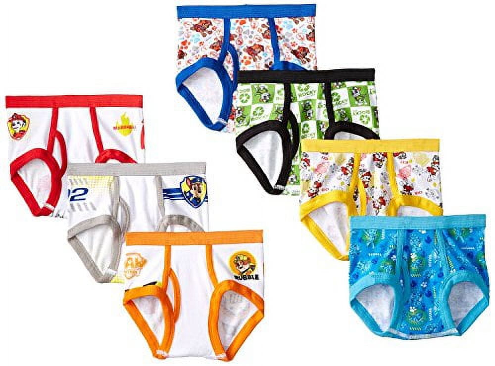 Paw Patrol Toddler Boys 7 Pack Underwear Briefs (2t/3t) 