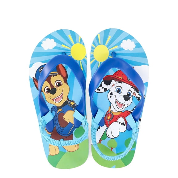 Paw Patrol Toddler Boys Backstrap Flip Flop Sandals
