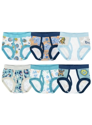 Paw Patrol Toddler Boys' Underwear, 6 Pack Sizes 2T-4T