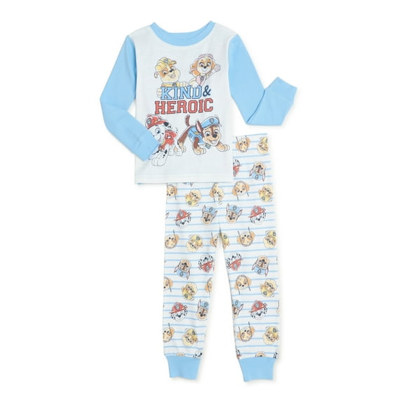 Paw Patrol Toddler Boys Cotton Sleepwear, 2 Piece Set, Sizes 2T-5T