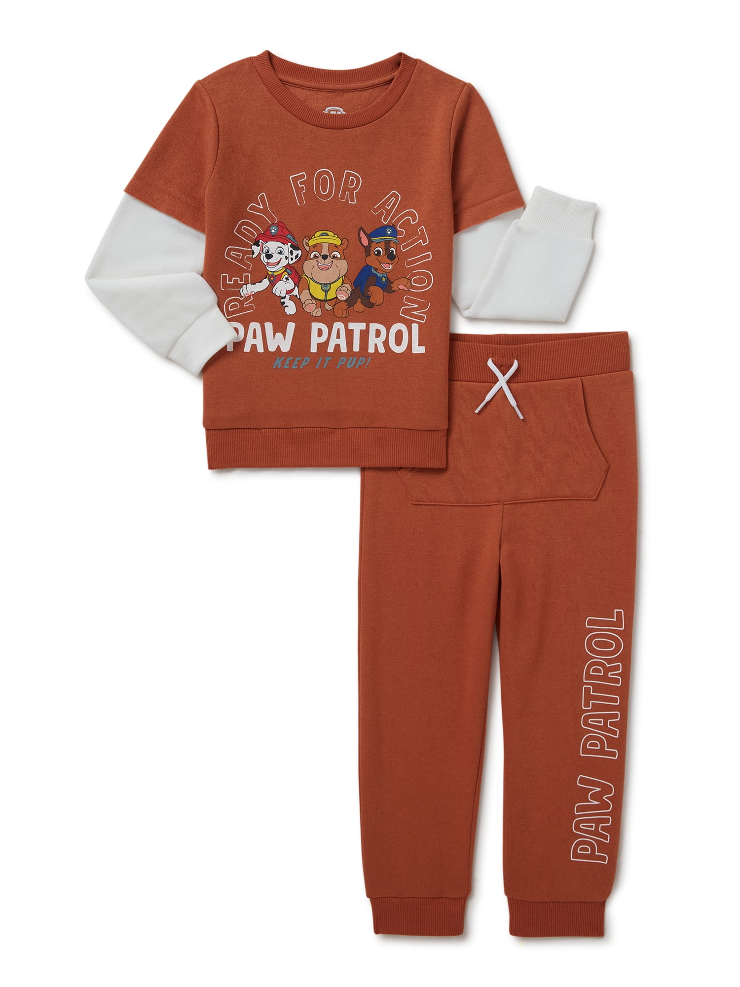 Paw Patrol Toddler Boys Fleece Hoodie Sizes 12M-5T - Walmart.com