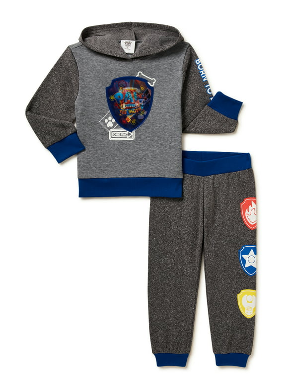 Paw Patrol Toddler Boys Lenticular Hoodie and Pants, 2-Piece Outfit Set, Sizes 2T-4T