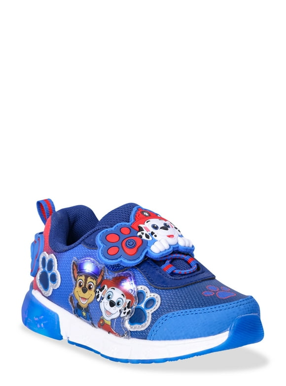 Paw Patrol Toddler Boys Light-Up Athletic Sneakers, Sizes 5-12