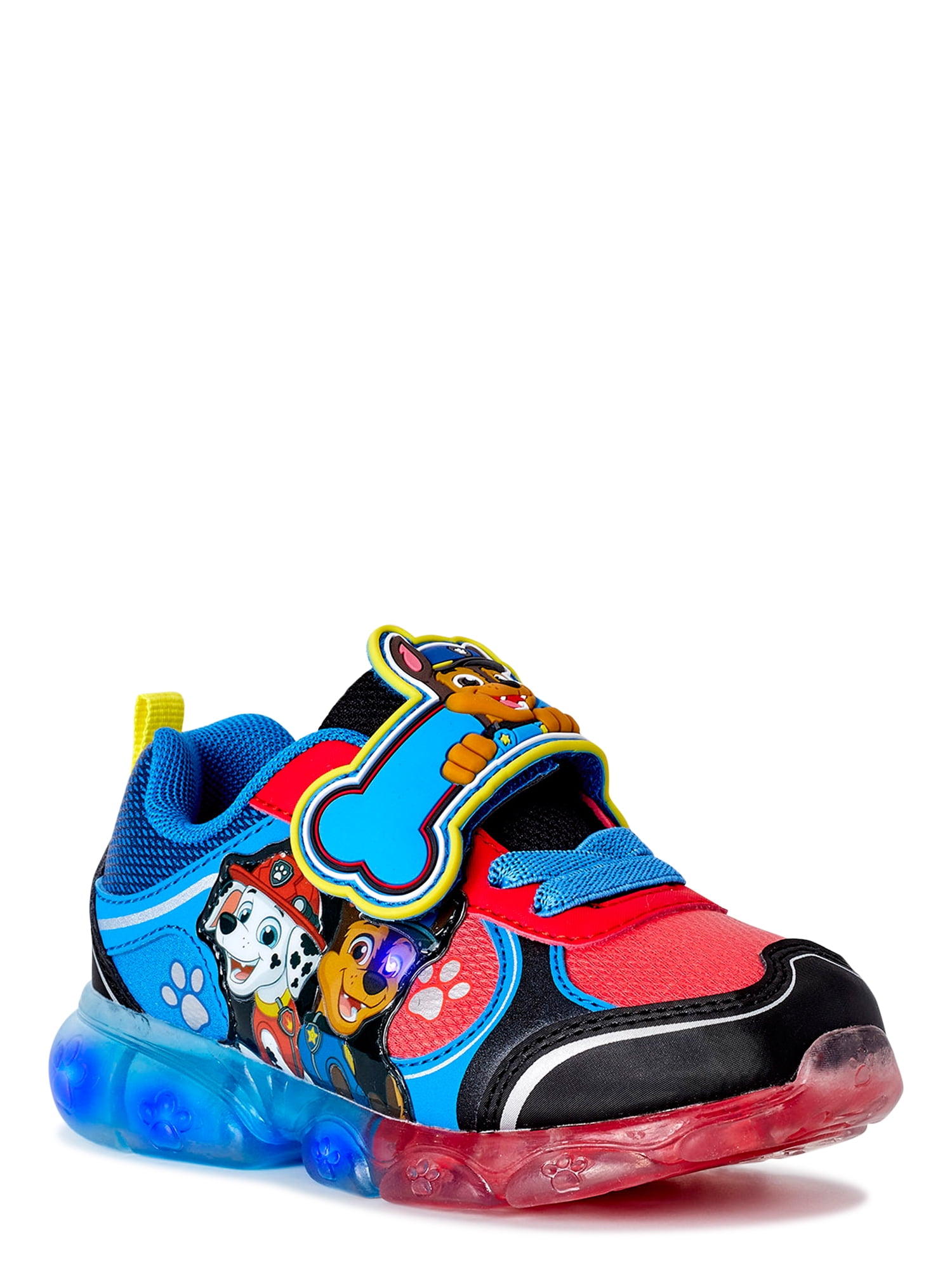 Paw Patrol Toddler Boys Light Up Athletic Sneakers, Sizes 712