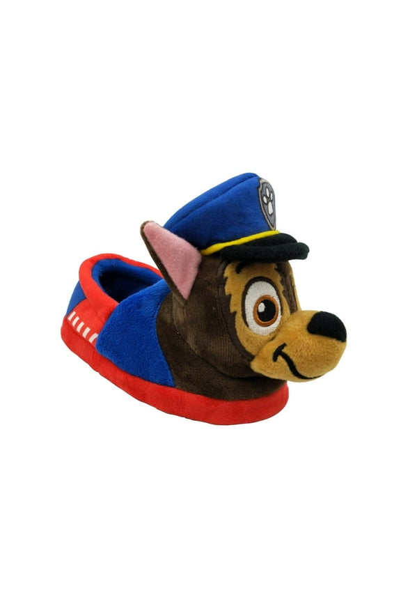 Toddler Boys' Plush Slippers