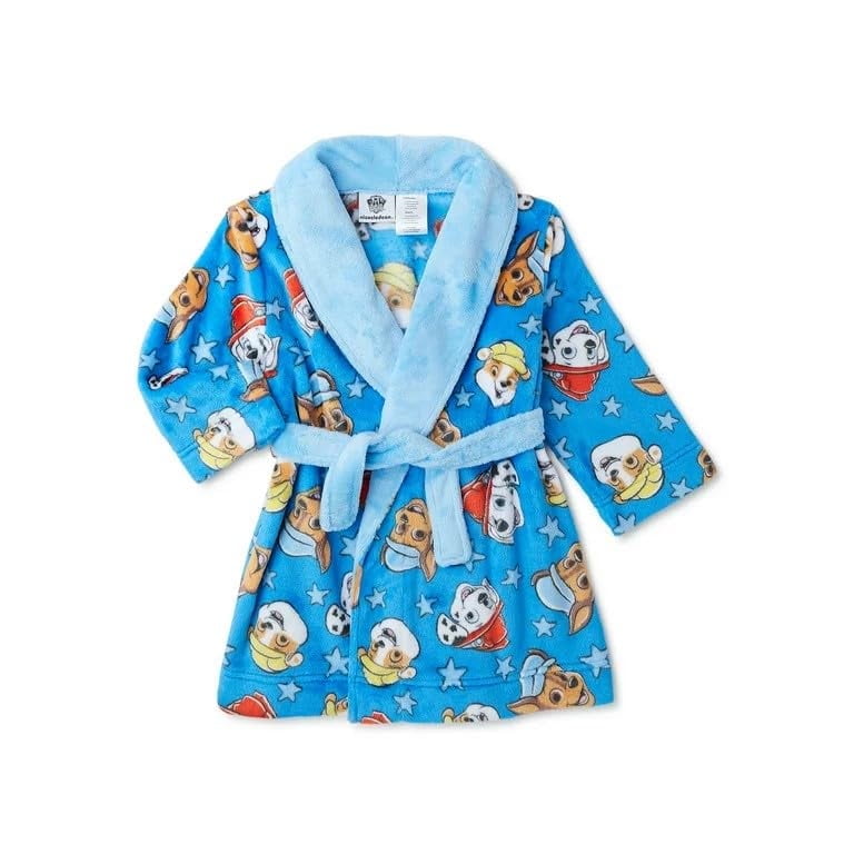 Paw Patrol Toddler Boys Robe, Sizes 2T5T (2t)