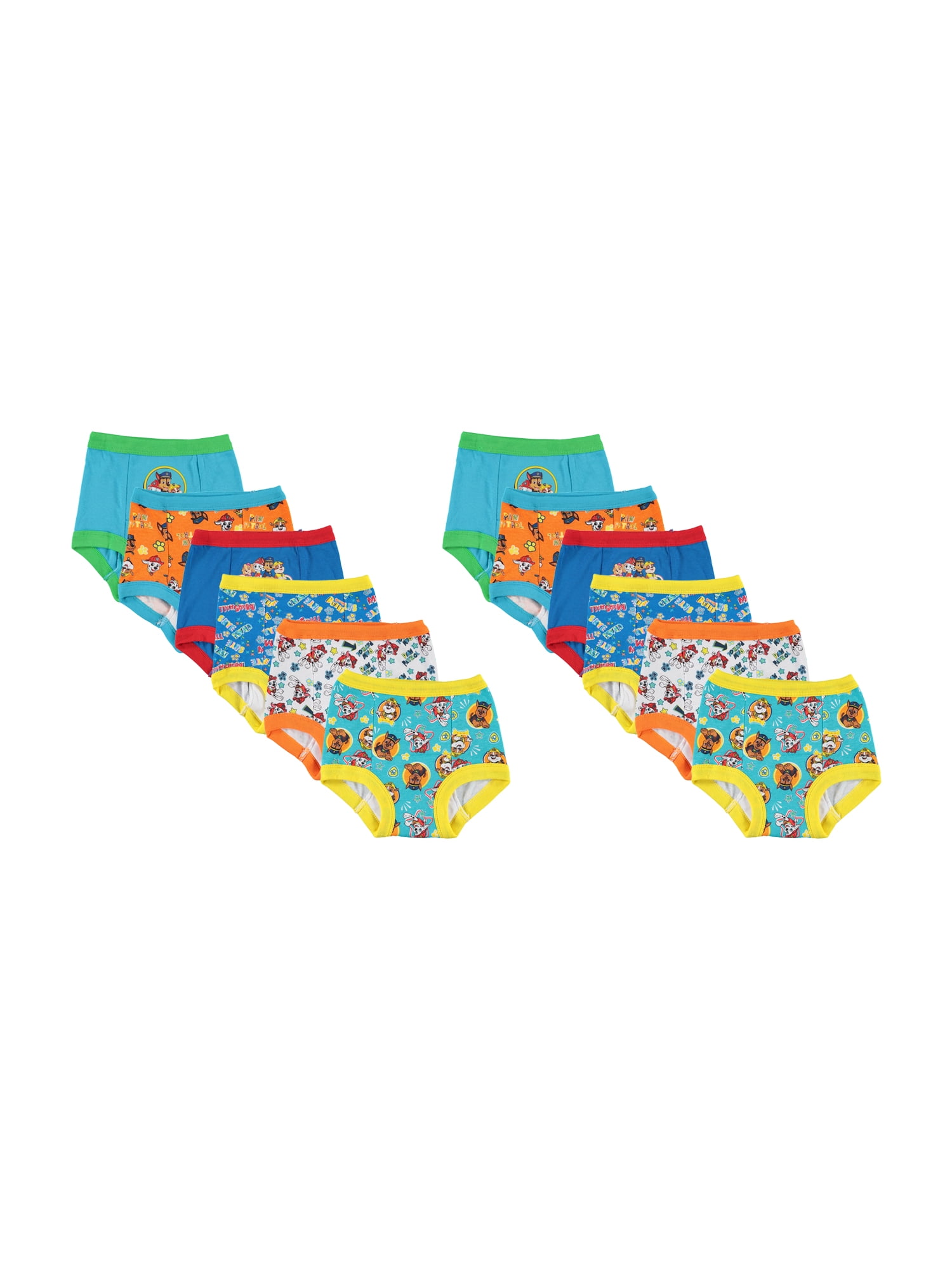 Paw Patrol Toddler Boys Training Pants, 12-Pack, Sizes 2T-4T