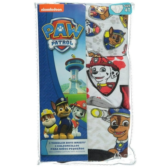Paw Patrol Toddler Boys Underwear, 3 Pack