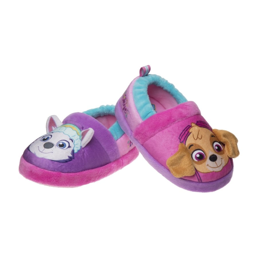 Paw Patrol Toddler Dual Sizes Paw Patrol Boys Slippers Pink/Purple