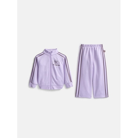 Winnie the Pooh Paw Patrol Toddler Girls Full Zip Tracksuit, Sizes 12M-5T