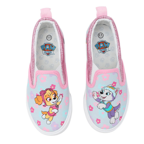 Paw Patrol Toddler Girl Skye & Everest Slip-On Sneaker