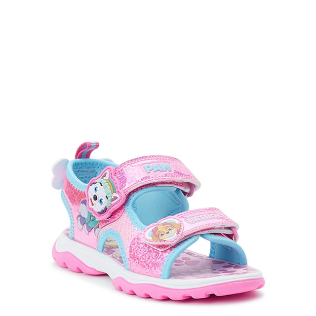 Paw Patrol Toddler Girls Athletic Sandals, Sizes 7-12 - Walmart.com