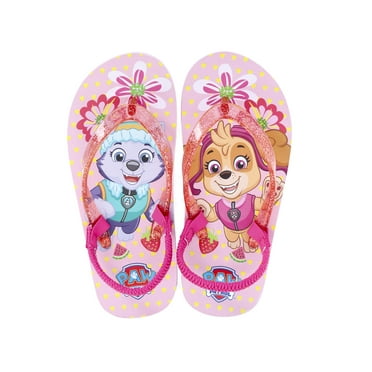 Paw Patrol Toddler Girls Backstrap Flip Flop Sandals