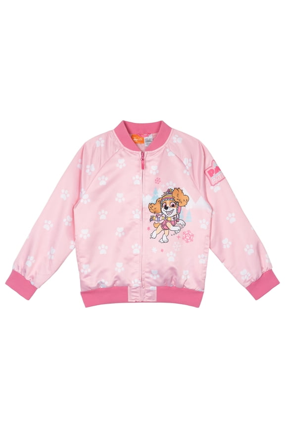 Toddler Girls' Bomber Jacket Iridescent Pink Skye