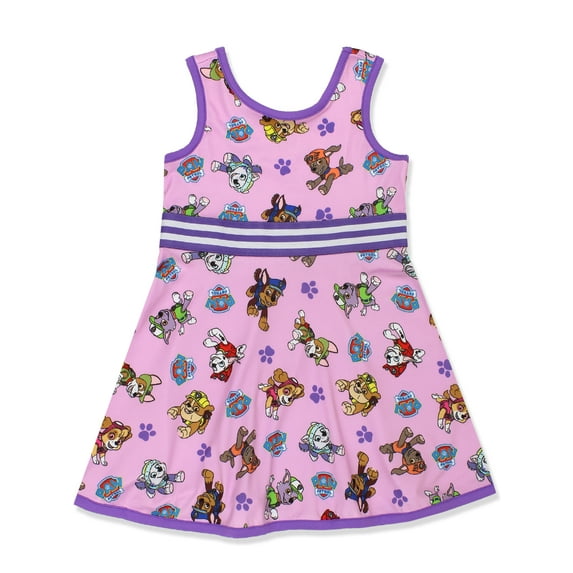 Paw Patrol Toddler Girls Fit and Flare Ultra Soft Dress PWG211DS