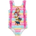 thumbnail image 1 of Paw Patrol Toddler Girls One-Piece Bathing Suit Pink 4T, 1 of 5