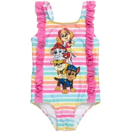 Paw Patrol Baby and Toddler Girl One Piece Swimsuit Sizes 12M 5T Walmart