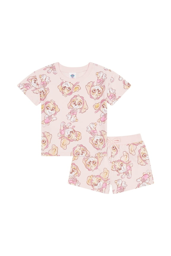Paw Patrol Toddler Girls Short Set, Sizes 12 Months-5T