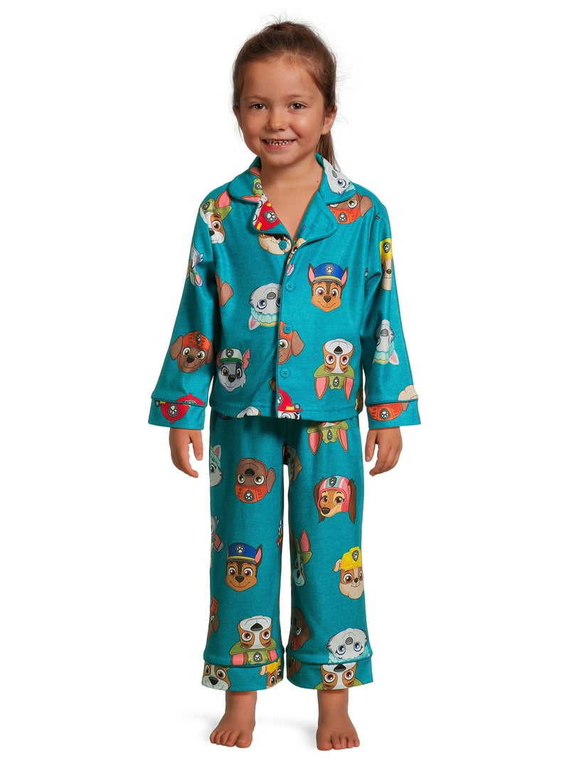 おまとめセット poohさま Paw Patrol Toddler Long Sleeve Button Down Top and Bottoms