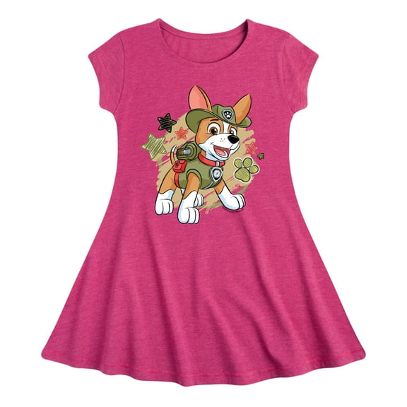Paw Patrol - Tracker Paw Patrol - Toddler & Youth Girls Fit & Flare Dress
