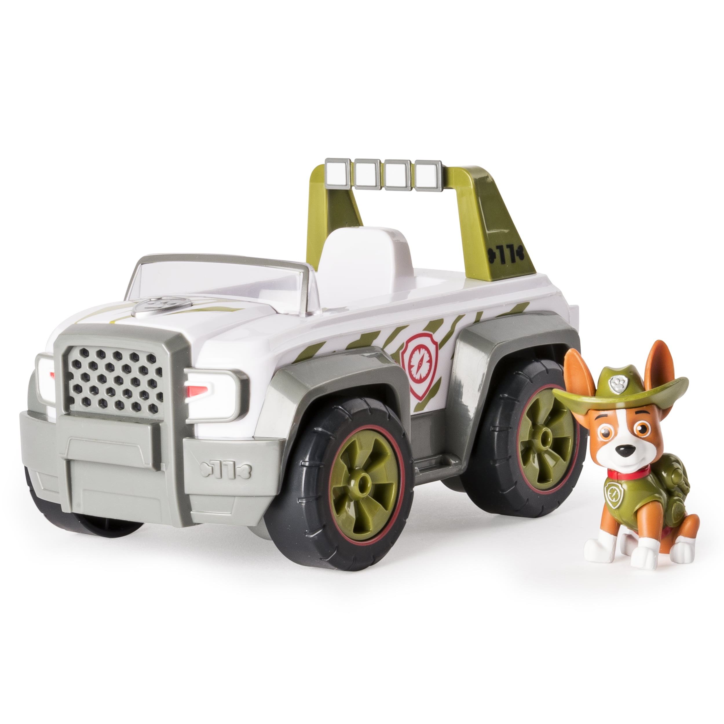 Spin Master Selection Deluxe Vehicles | Son et caractère | Paw Patrol |  Pat' Patrouille , Figure: Tracker