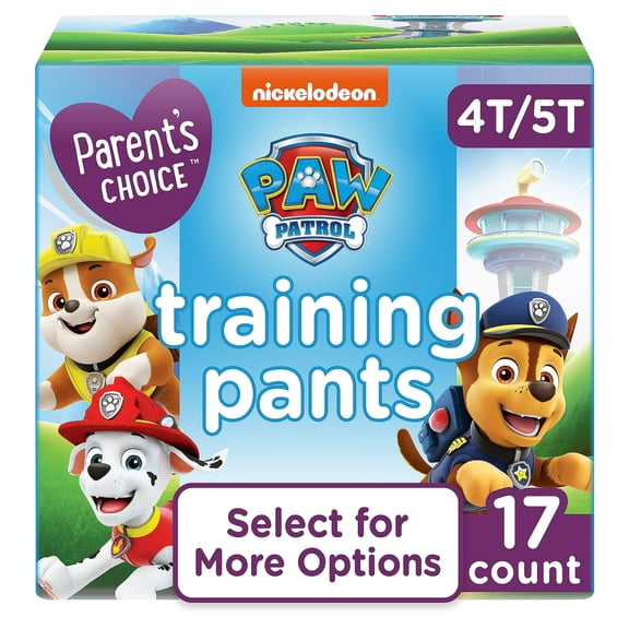 Paw Patrol Training Pants for Boys, 4T/5T, 17 Count (Select for More Options)