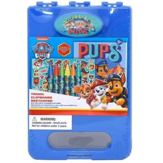 Paw Patrol Travel Clipboard Set