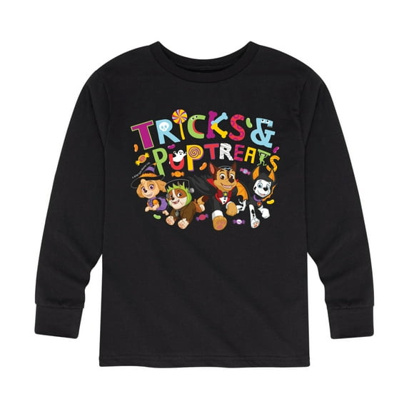 Paw Patrol - Tricks And Pup Treats - Toddler And Youth Long Sleeve Graphic T-Shirt