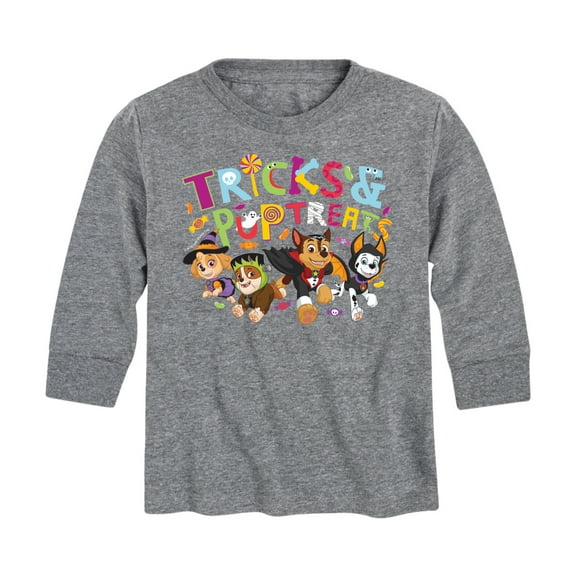 Paw Patrol - Tricks And Pup Treats - Toddler And Youth Long Sleeve Graphic T-Shirt
