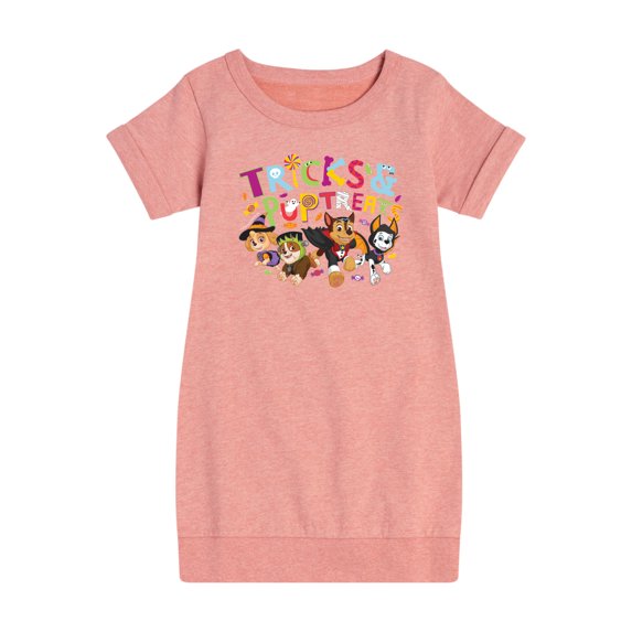 Paw Patrol - Tricks and Pup Treats - Toddler And Youth Girls Fleece Dress