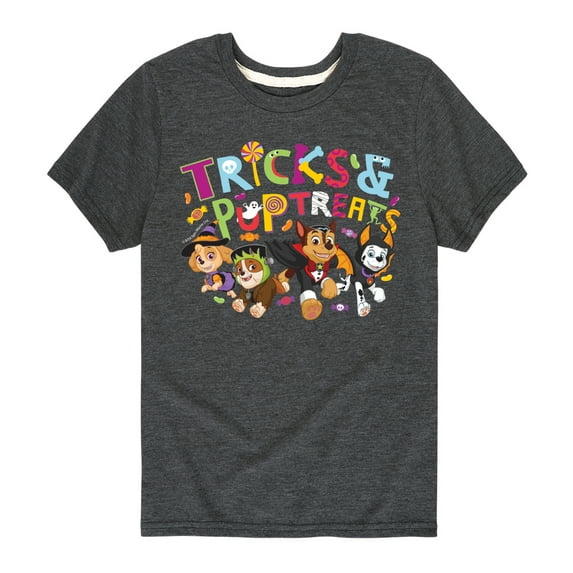 Paw Patrol - Tricks and Pup Treats - Toddler And Youth Short Sleeve Graphic T-Shirt