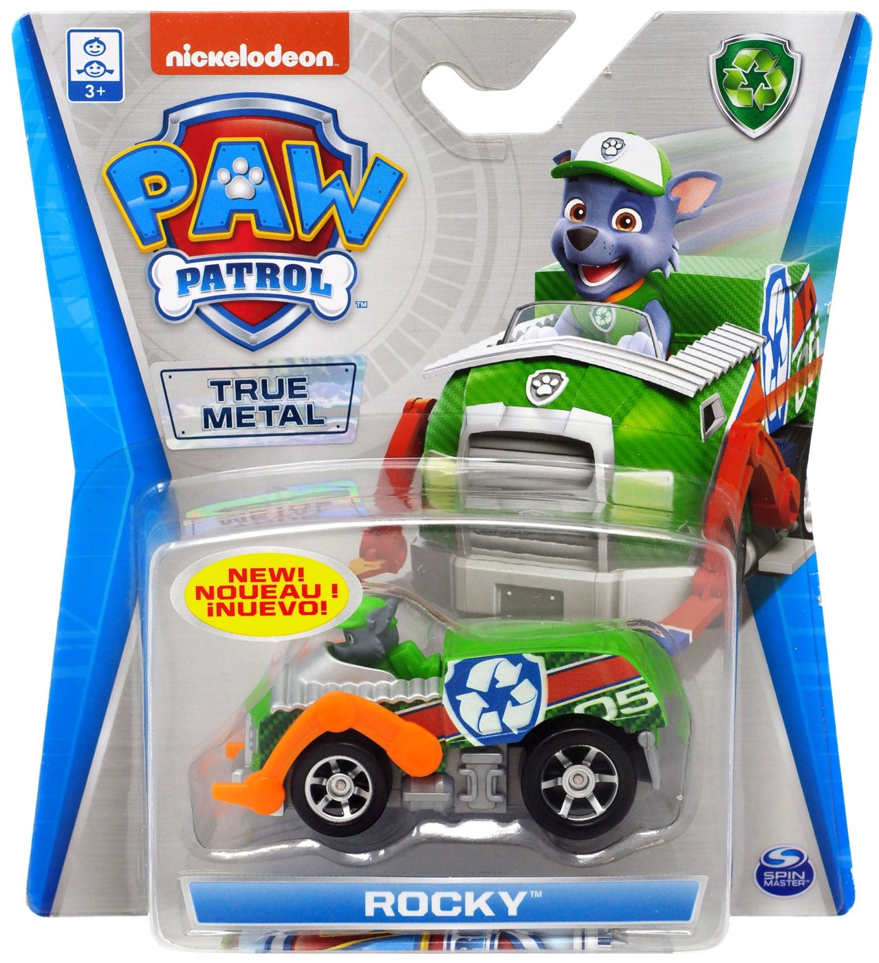 Paw Patrol True Metal Rocky Diecast Car