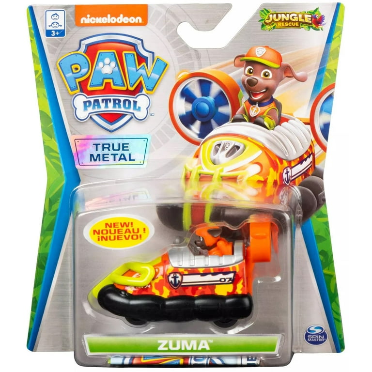Paw Patrol True Metal Zuma Diecast Car Jungle Rescue