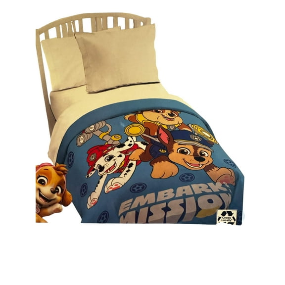 Paw Patrol "Missions" Twin Quilted Bedspread Only